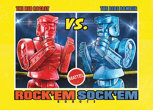 Cuyler Smith 170. Rock'Em Sock'Em Robots Trading Card