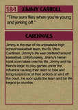Cuyler Smith "184 - Jimmy Carroll" Trading Card