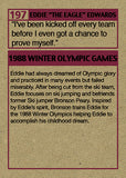 Cuyler Smith "197 - Eddie Edwards" Trading Card