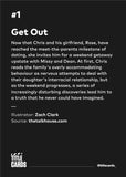 Title Cards "#1 Get Out" Print