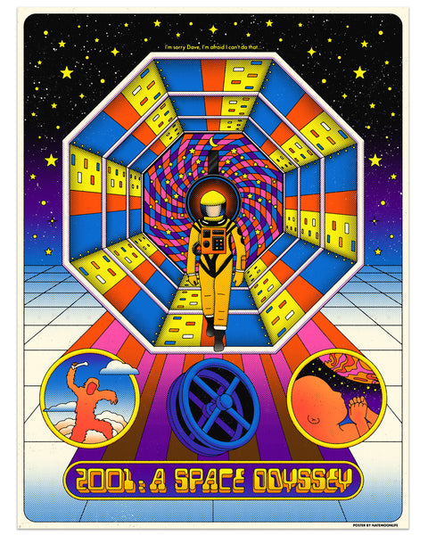 NateMoonLife "2001: A Space Odyssey" Print
