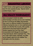 Cuyler Smith "Cobra Kai Trading Card Set"