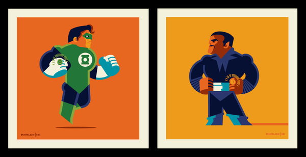 Tom Whalen "2814 Vs 1417" Print Set