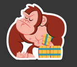 Dave Perillo "Mario Vs Donkey" Sticker Set