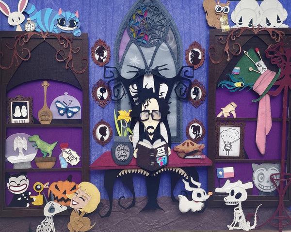 Kristy Edgar "Strange and Unusual Childhood" print
