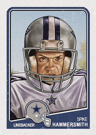 Cuyler Smith “70 - Spike Hammersmith” Trading Card