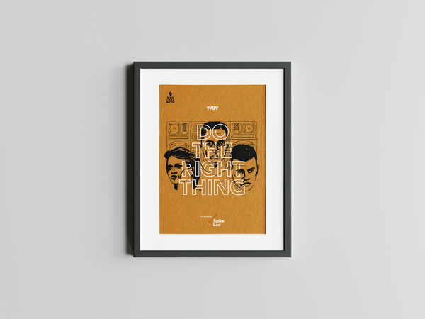 Title Cards "#9 Do the Right Thing" Framed Print