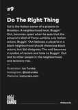 Title Cards "#9 Do the Right Thing" Framed Print