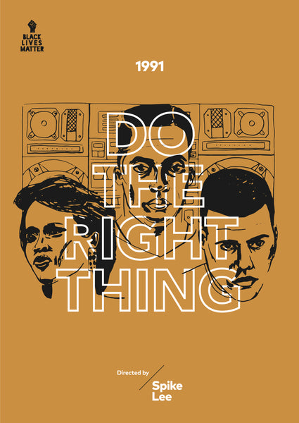 Title Cards "#9 Do the Right Thing" Print