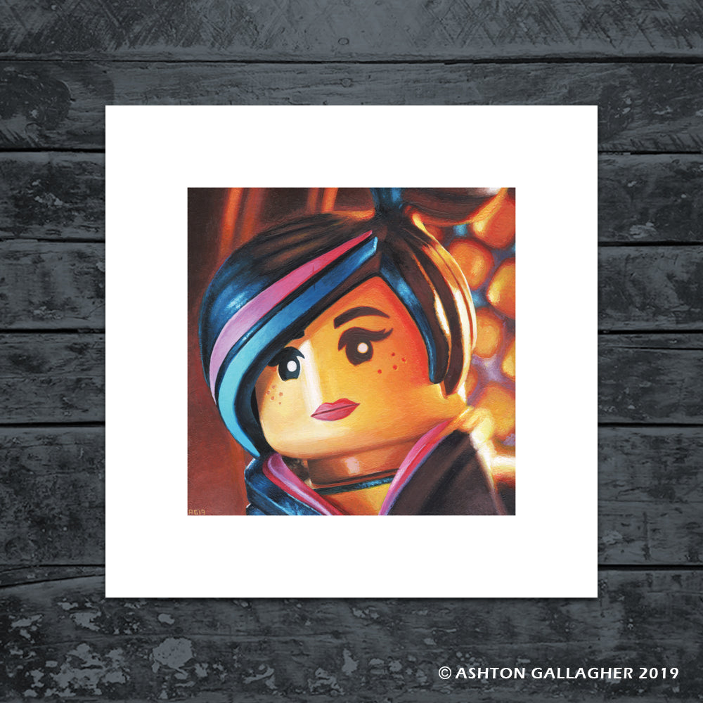 Ashton Gallagher "Lego Lucy" Print