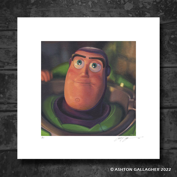 Ashton Gallagher "Buzz Lightyear" Print