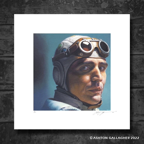 Ashton Gallagher "Polka-Dot Man" Print