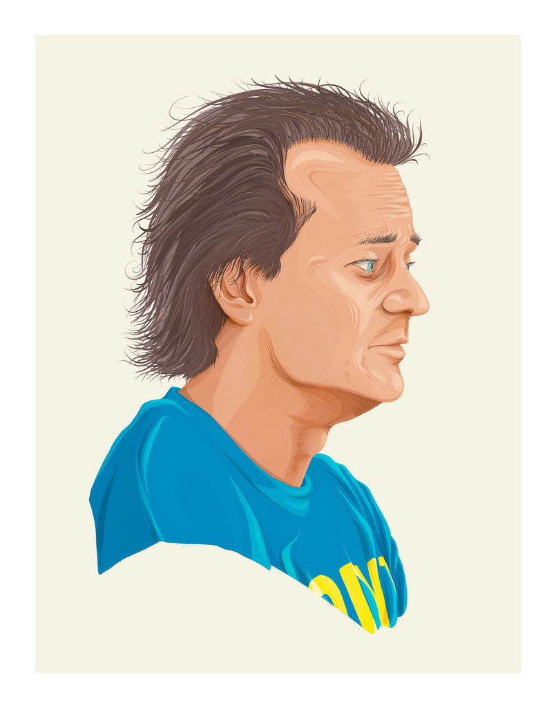 Justin Froning "A Study of Bob Wiley" Print
