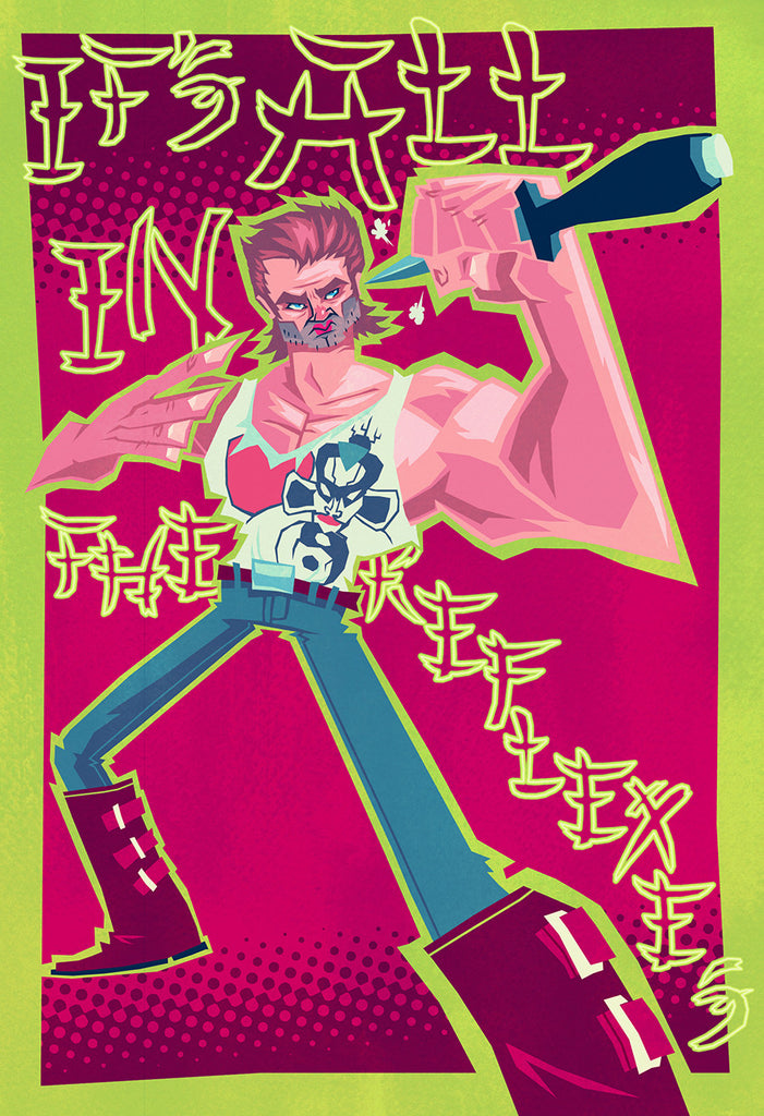 Adam Hoppus "Reflexes" Print