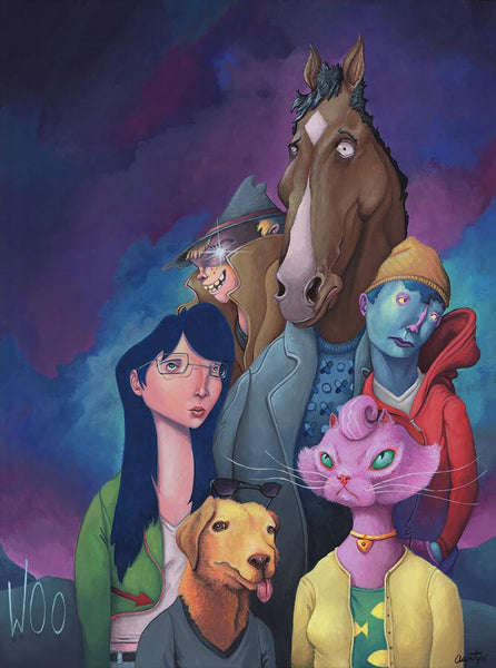 Adam Augustyn "Zoes and Zeldas" Print