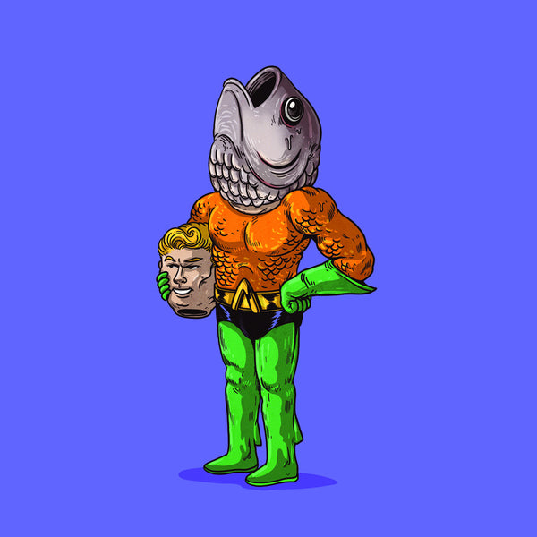 Alex Solis "Aquaman Unmasked" Print