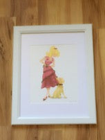 Alexandria Gold "Barbie #3: Tangled" Framed Print