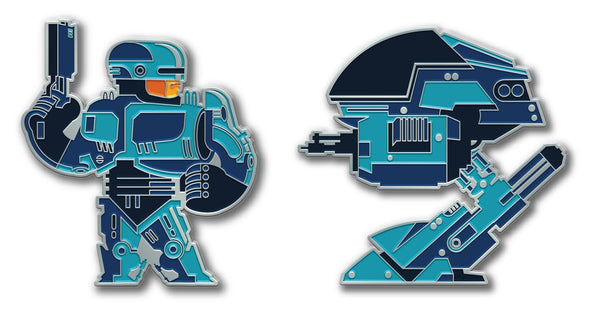 Tom Whalen "Alex Vs ED" Pin Set