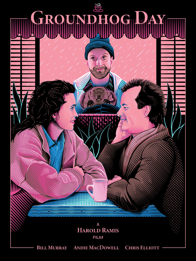 Andre Barnett "Groundhog Day" Print