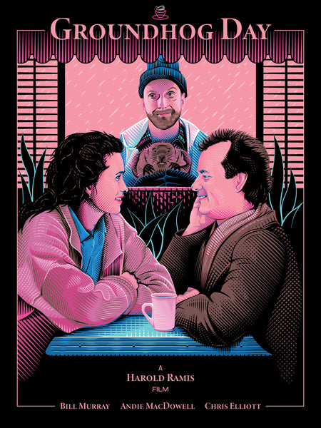 Andre Barnett "Groundhog Day" Print