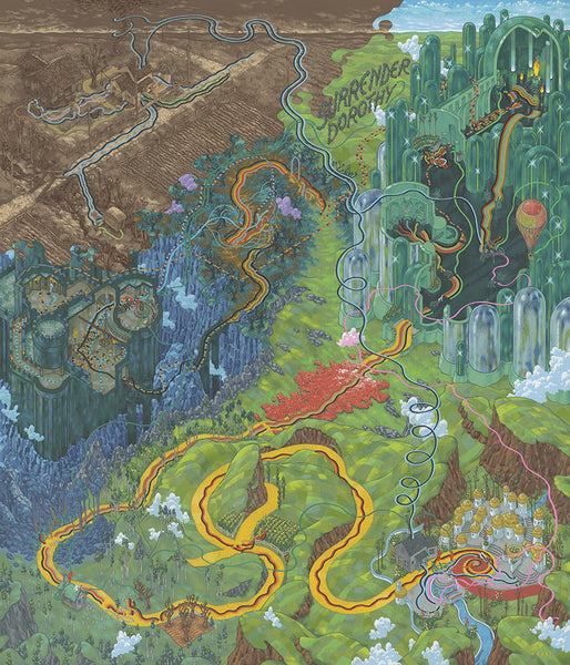 Andrew DeGraff "Paths of Dorothy" Print