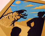 Andrew O. Ellis "Graboid Strike!" Print