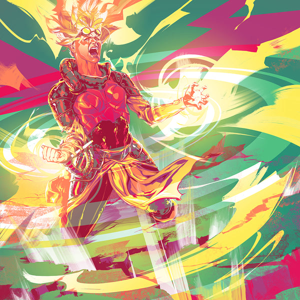 Andrew Thompson "Nalaar Unleashed" Metal Print