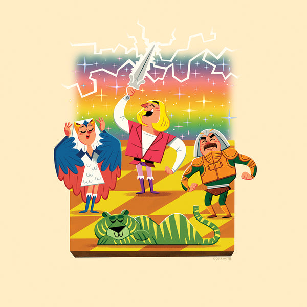 Andrew Kolb "Teeny Tiny Dance Floor" Print