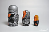 Andy Stattmiller "Robocop Nesting Dolls"