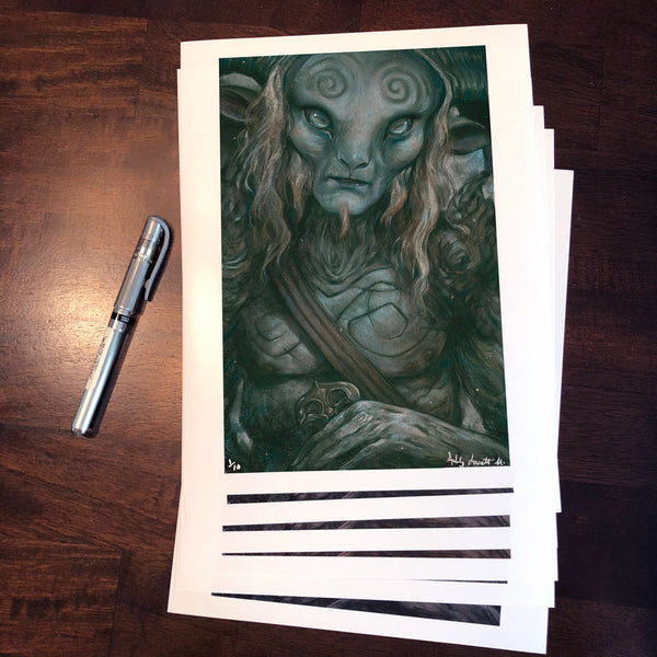 Ashly Lovett "The Faun" Print