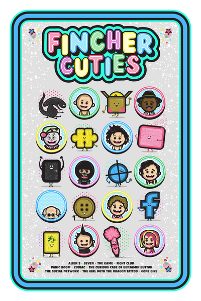 Austin Gilmore "Fincher Cuties" Print