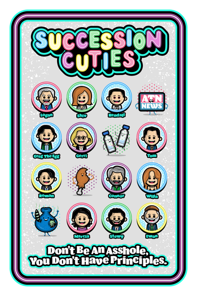 Austin Gilmore "Succession Cuties" Print