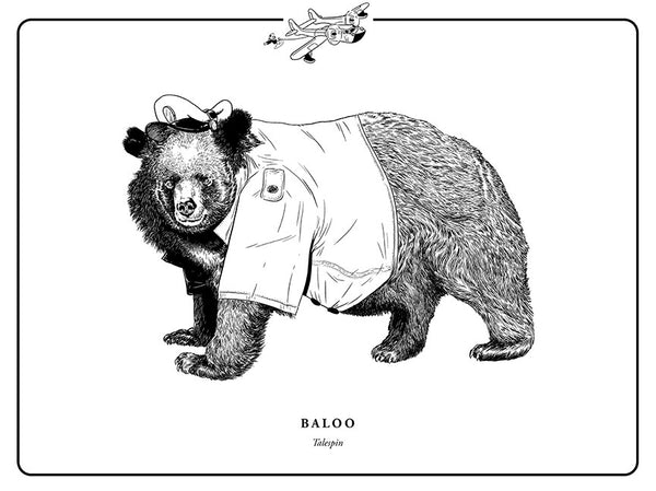 Evan Yarbrough "Baloo" Print