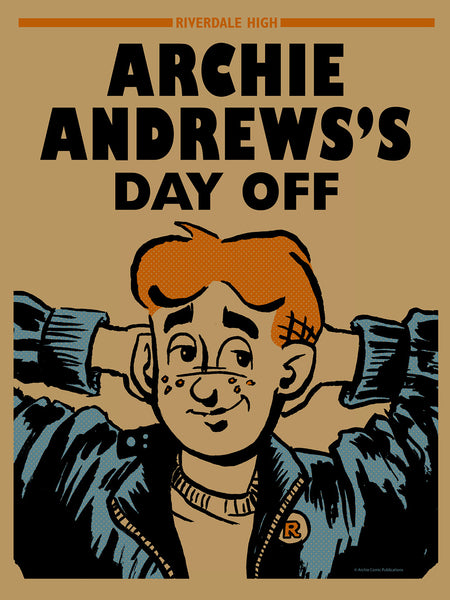 Barry Blankenship "Archie's Day Off Poster" Print