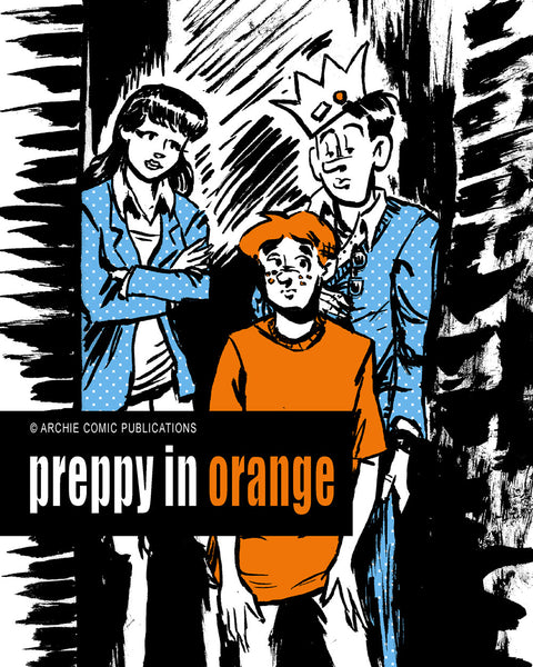 Barry Blankenship "Preppy in Orange" Print
