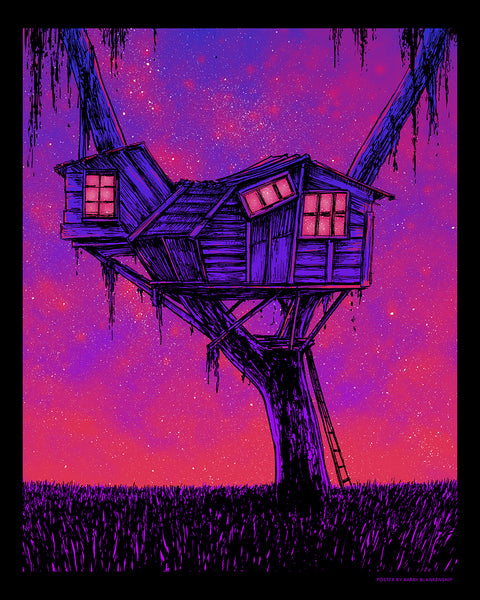 Barry Blankenship "Squad Treehouse" Print