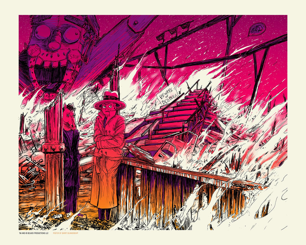 Barry Blankenship "Midnight Vincent" Print