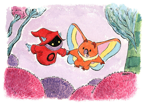 Benson Shum "Kowl" Print