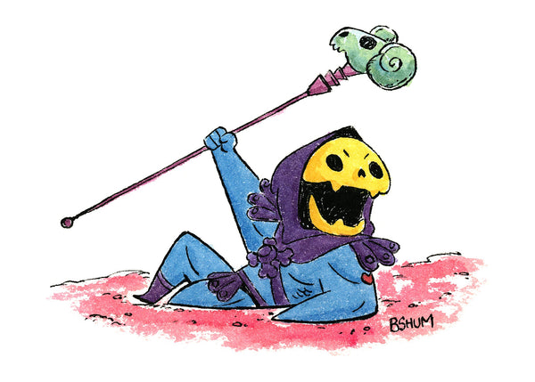 Benson Shum "Skeletor" Print