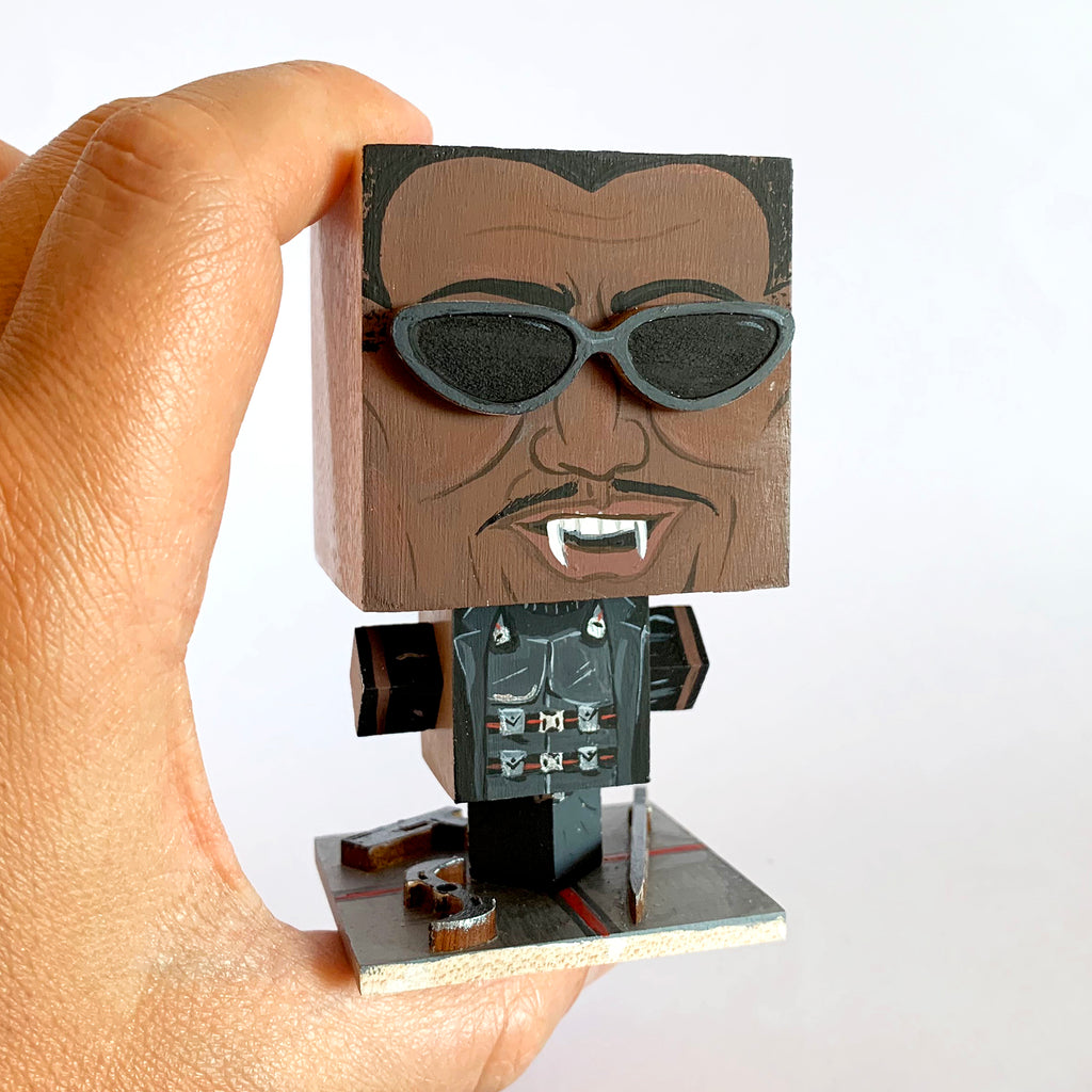 John D-C "Blade"  Plastic Free Inaction Figure