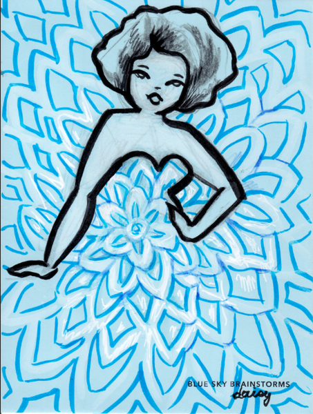 Daisy Church "Blue Sky Beauty"