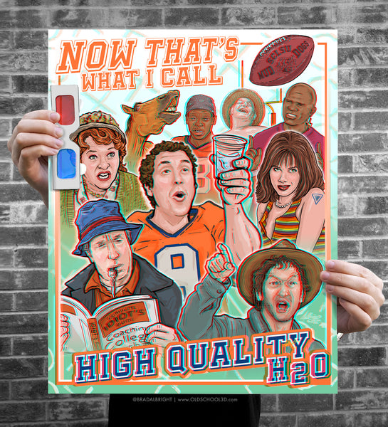 Brad Albright "The Waterboy" print
