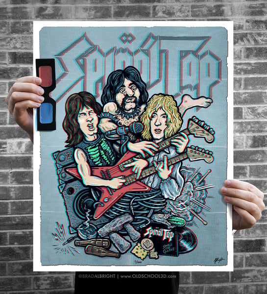 Brad Albright "This One Goes to 11" 3D Poster
