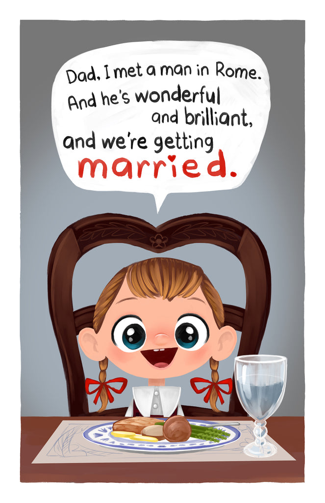 Brandon Starr "We're Getting Married" Print