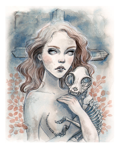 Carla Wyzgala "Sometimes, Death is Better" Print