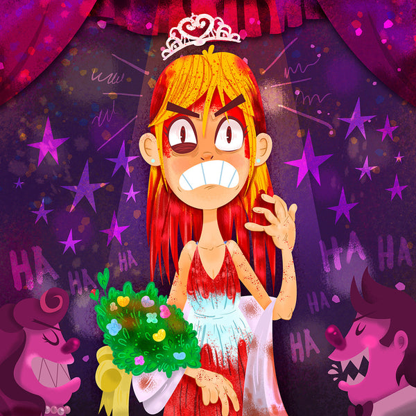 César Cervantes "Prom Queen" Print