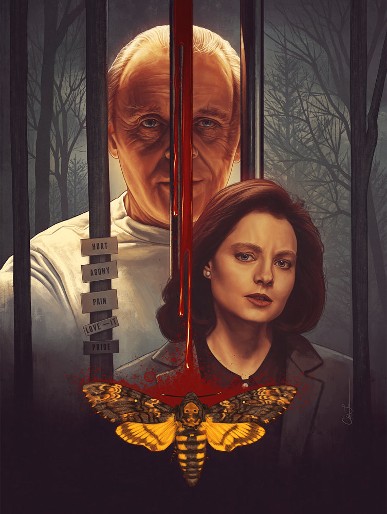 Chelsea Lowe "The Silence of the Lambs" Print