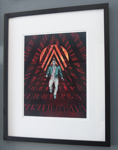 Chris McGuire "The Walls of Reality" Framed Print