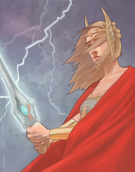 Chris McGuire "Princess of Power" Print