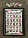 Austin Gilmore "25 Days of Christmas Advent Calendar" Framed Print
